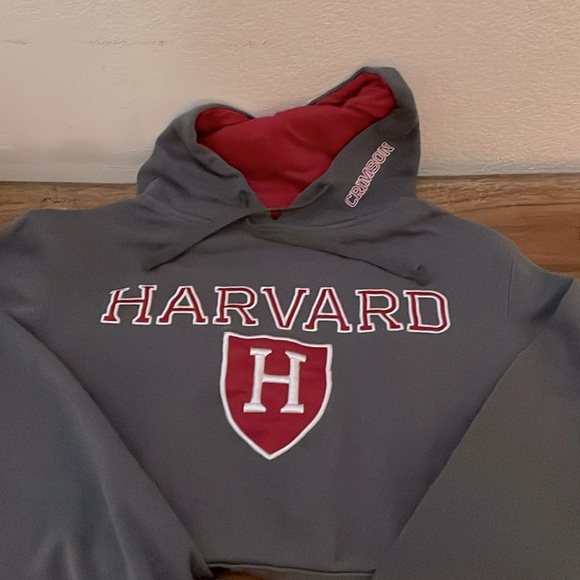 Colloseum Other - Harvard Crimson Embroidered Hoodie